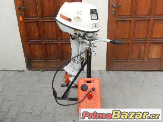 Prodám lodní motor Crescent Marin 25ps – fotografie 2