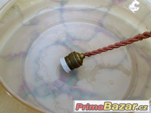 Starozitny lustr, prumer 35cm – fotografie 3