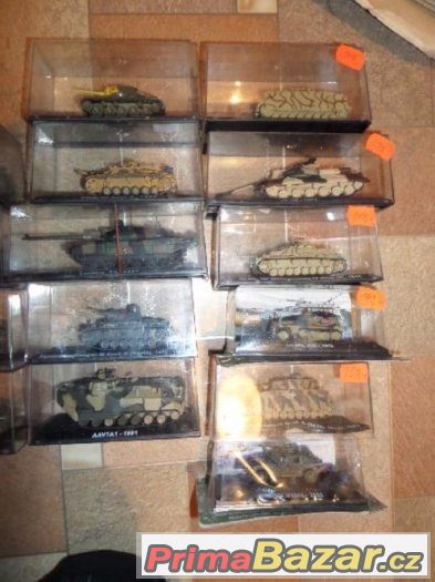 modely tanků 1:72 – fotografie 1
