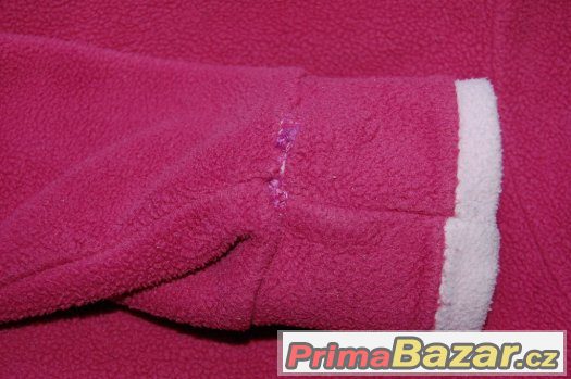 Teplá fleece mikina, vel. 110 – fotografie 4