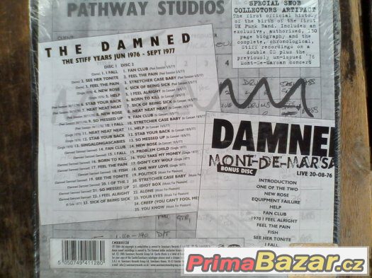 DAMNED-PLAY IT AT YOUR SISTER (3 cd-limitovaná edice) – fotografie 2