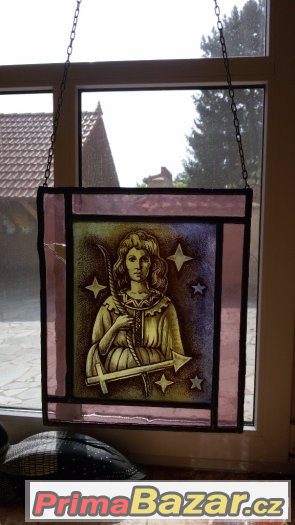 Tři krásné staré vitráže – fotografie 3