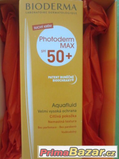 Bioderma Photoderm MAX Aquafluid SPF50 40ml - NOVÝ – fotografie 1