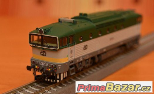 Model lokomotivy ČD 750 258, TT, Roco – fotografie 3