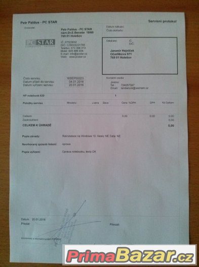 HP 630 15,6" – fotografie 4