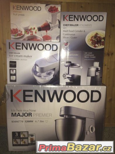 Nový, nerozbalený KENWOOD MAJOR KMM 770 s příslušenstvím – fotografie 2