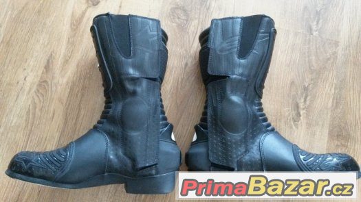 Prodám kožené boty na motorku ALPINESTARS GORE-TEX – fotografie 2
