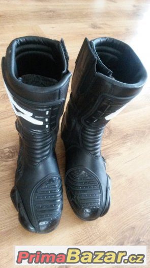 Prodám kožené boty na motorku ALPINESTARS GORE-TEX – fotografie 3