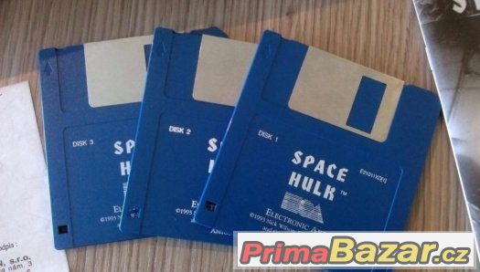 retro SPACE HULK pro počítač AMIGA ve velice dobrém stavu. – fotografie 3