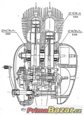 Motor jawa/čz