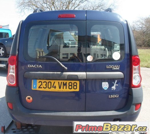Dacie Logan MCV 1,5Dci rok 2008 - Náhradní díly – fotografie 1