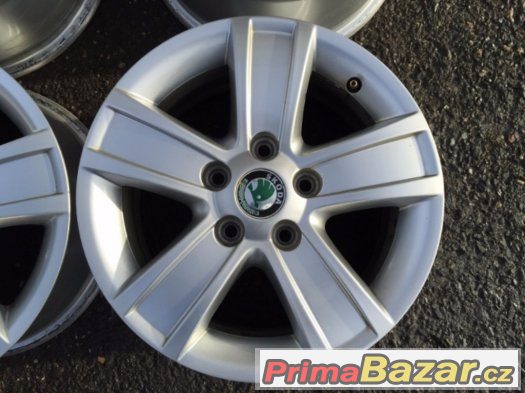 Alu kola ŠKODA 15" 5x112 – fotografie 2