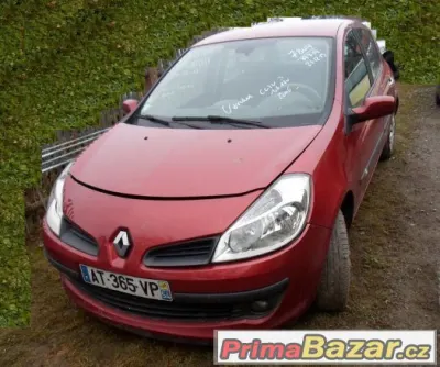 Renault Clio 3 - 1,6 16V - Náhradní díly z rozebíraného vozu