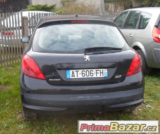 Peugeot 207 1,6HDI - rok 2007 – fotografie 2