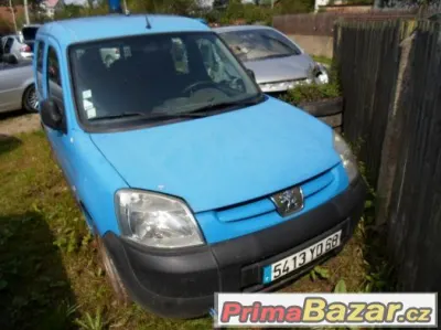 Peugeot Partner 1,4i + CNG (zemní plyn) - Náhradní díly