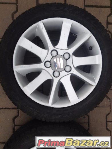 ORIGINÁL SEAT 15" 5x100 - 195/50/15 ZÁNOVNÍ – fotografie 1