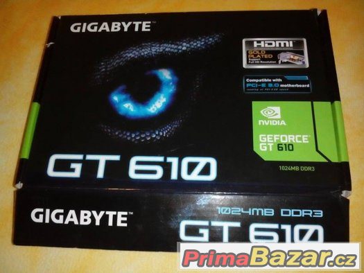Grafická Karta Gigabyte 610 1GB – fotografie 1