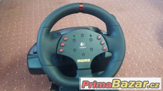 Volant Logitech MOMO Racing Force Feedback Wheel – fotografie 3