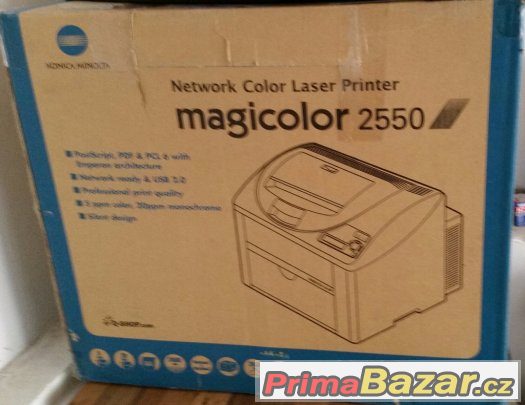 Konica Minolta - Mgicolor 2550, laserová tiskárna, nová – fotografie 2