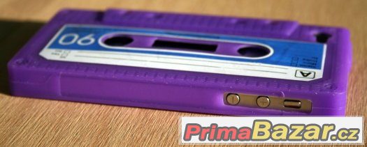 Silikonový kryt iPhone 4 4S kazeta – fotografie 2