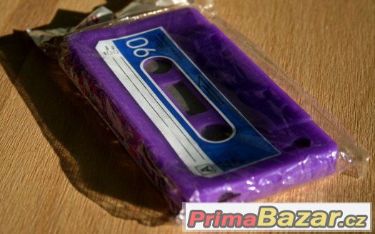 Silikonový kryt iPhone 4 4S kazeta – fotografie 3