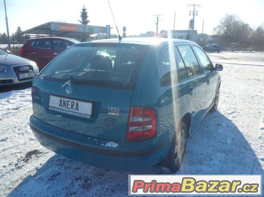Škoda Fabia 1,4 MPi kombi  ČR servisní knížka – fotografie 5