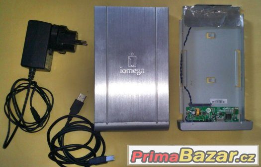 Iomega MDHD500 EXTERNÍ BOX / Ramecek HDD 3,5" USB 2.0 / SATA – fotografie 3