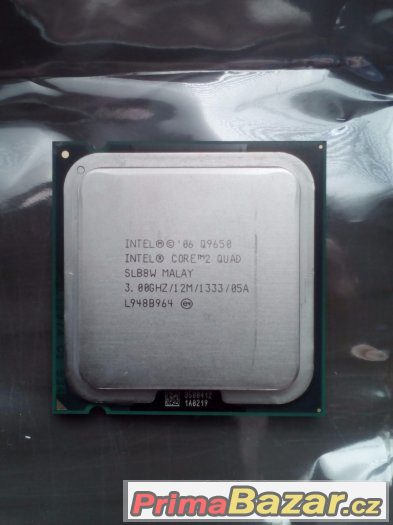 Intel Core2 Quad Q9650 3GHz,L2 12MB,FSB1333 LGA775 čtyřjádro – fotografie 1