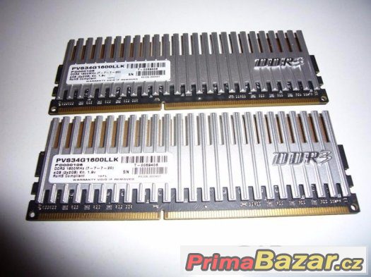 4096 DDR3 Patriot (2x2GB) 1600MHz – fotografie 1