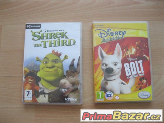 Pc hra Bolt a Shrek – fotografie 1