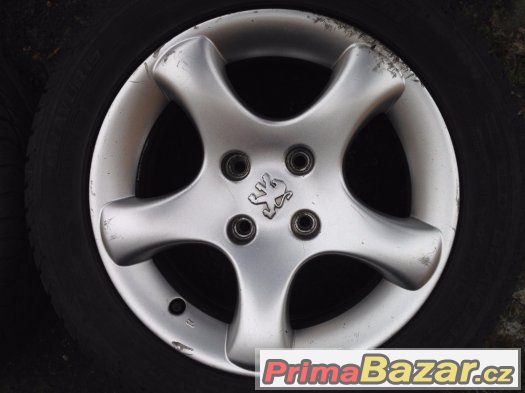 Alu disky 15" 4x108 P. 306 GTi – fotografie 5