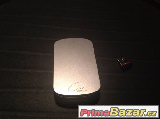 myšk k PC SPEED LINK CUE Wireless Multitouch Mous - stříbrná – fotografie 1