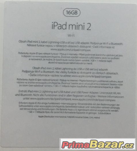 iPad Mini 2 16Gb Wi-Fi Silver – fotografie 2