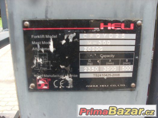 VZV HELI VG 25 – fotografie 5