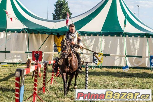 prace s ubytováním jezdec na koni – fotografie 2