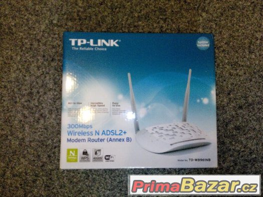 Prodám plně funční ADSL2+ modem TP-LINK TD-W8961NB – fotografie 1