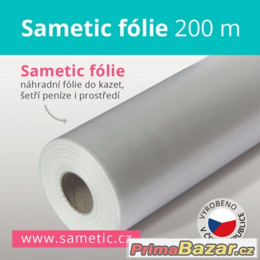 200m česká folie Sametic + Sangenic kazeta – fotografie 4