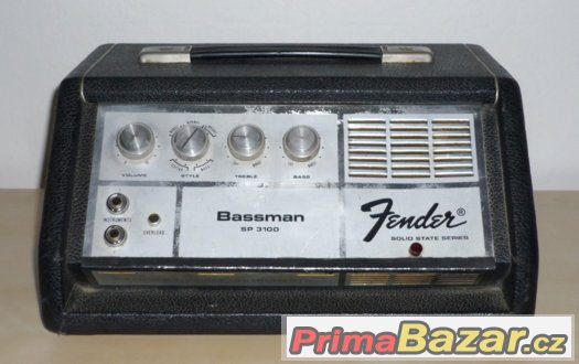 Zesilovač-Fender Bassman SP 3100, Made in USA – fotografie 1