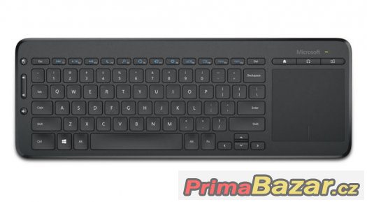 Prodám kláves. Microsoft All-in-One Media Keyboard Wireless – fotografie 2