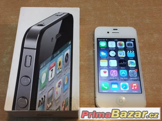 Prodám iPhone 4S 16GB - bílý v super stavu. – fotografie 1