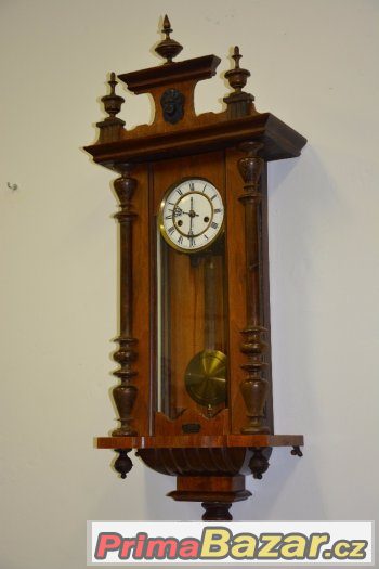 Starožitné řezbované hodiny Junghans r1905 – fotografie 2