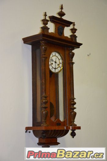 Starožitné řezbované hodiny Junghans r1905 – fotografie 4