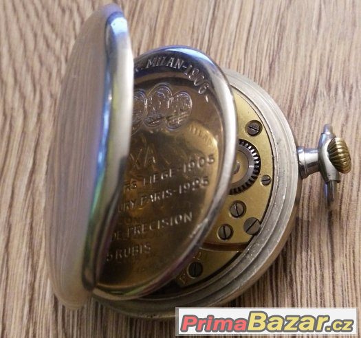 Starožitné 2-plášťové hodinky-DOXA Swiss made-TOP stav – fotografie 4
