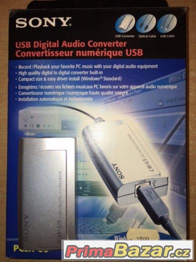 Prodám USB DIGITAL AUDIO KONVERTOR – fotografie 4
