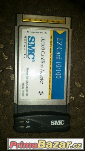 PCMCIA síťová karta – fotografie 1