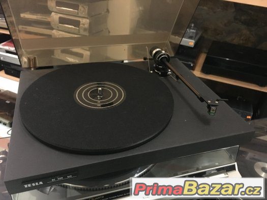 Gramofon Tesla NC500 Hi-Fi, po repasi, černé provedení – fotografie 1