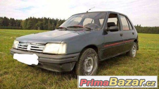 Vyměním Peugeot 205 za moto – fotografie 1