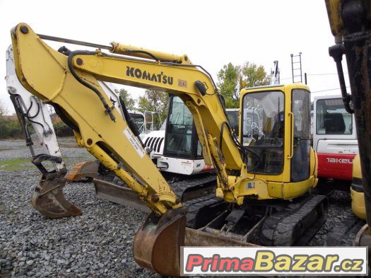 Minibagr Komatsu PC 45 – fotografie 1