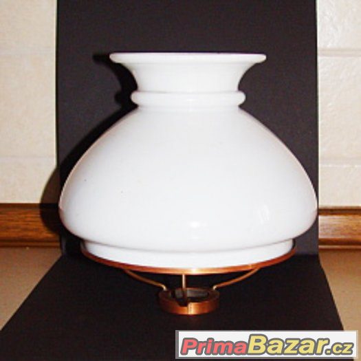 Petrolejová lampa - hořák, držák, stínítko, cylindr - 6x – fotografie 5