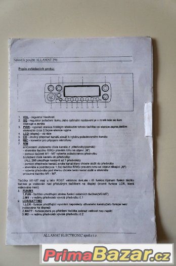 Trafo pro napájení radiostanic 13 V – fotografie 2